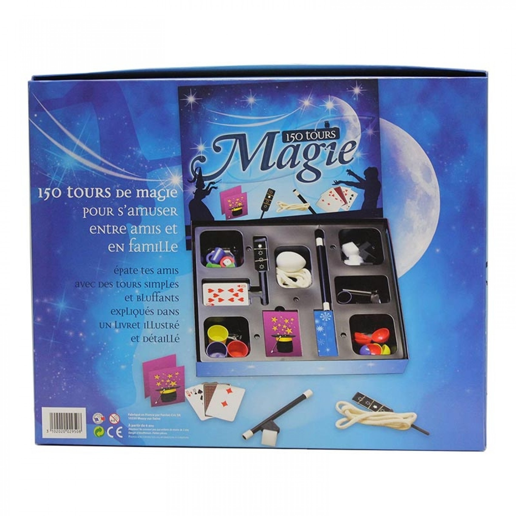 Ensemble de jouets magiques pour enfants, tour de magie en close