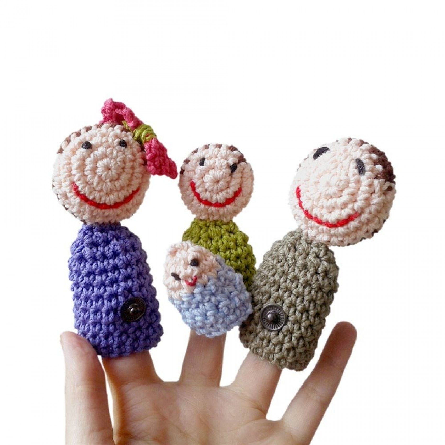 Marionnettes de doigts. Club Creo – pour enfants de tous âges !
