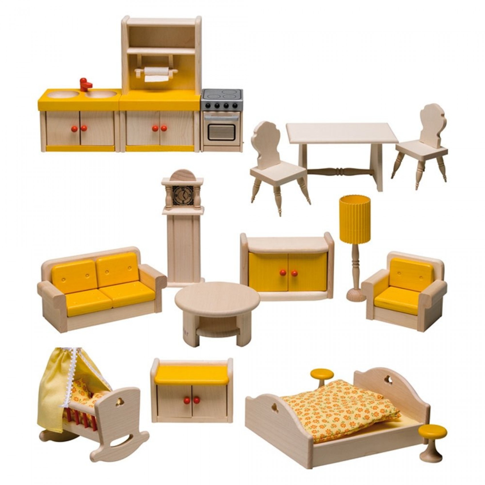 Accessoire de meuble miniature pour maison de poupée Meubles en bois Micro