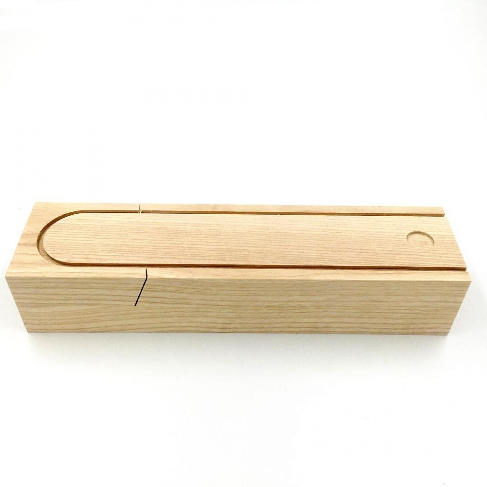 Cube en bois brut de hêtre 4 cm jeux construction - made in france