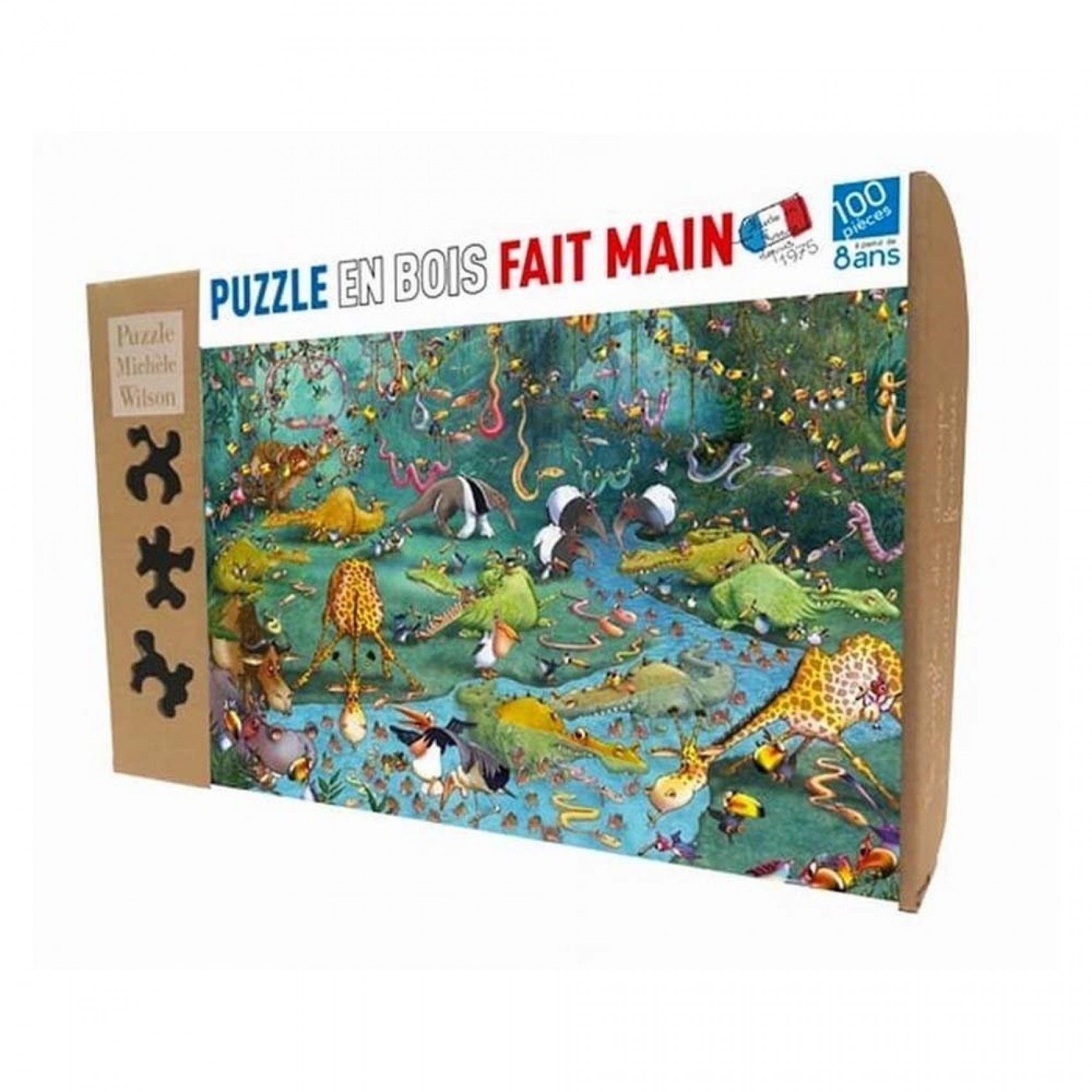 Puzzle Prénom en Bois - Petit Poney Et Cie
