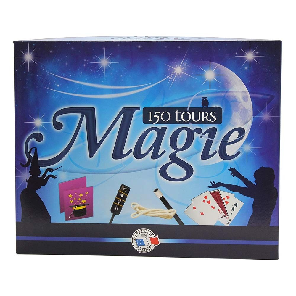 Coffret de magie Ferriot - Accessoires et livret descriptif de 100 tours -  Pour enfants à partir de